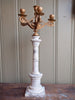 Charles X Style Marble Candelabra Set