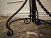 Antique Wrought Iron Adjustable Piano Lamp