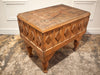 Antique Decorated Butcher's Block