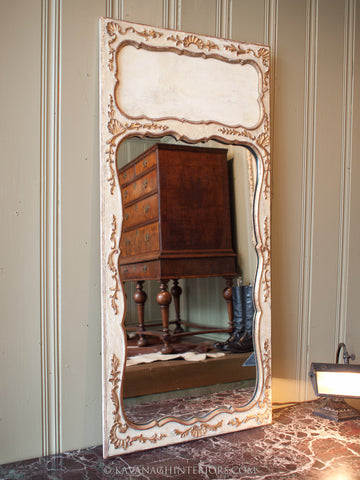 Antique 19th c. Trumeau Mirror