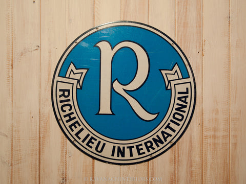 Vintage Richelieu International Sign