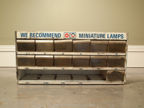 Delco Miniature Lamps Store Counter Display