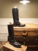 Vintage Black Men's Knee High RCMP Boots