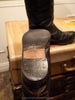 Vintage Black Men's Knee High RCMP Boots