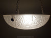 French 1920's Cut Glass Art Deco Hanging Light