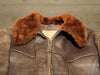 1940's Shearling Lined Leather Horsehide Jacket