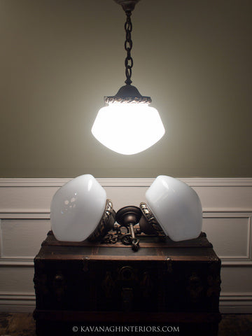 Antique Eaton's Department Store  Pendant Lights