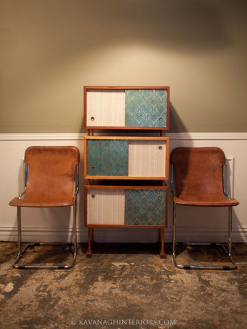 Mid Century Swedish Shelving Unit