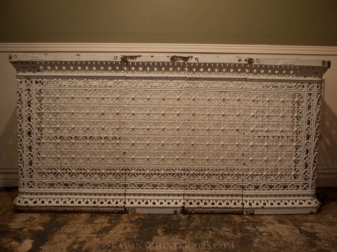 Victorian Cast Iron Radiator Cover