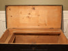 Green Painted Canadian Pine Storage Chest