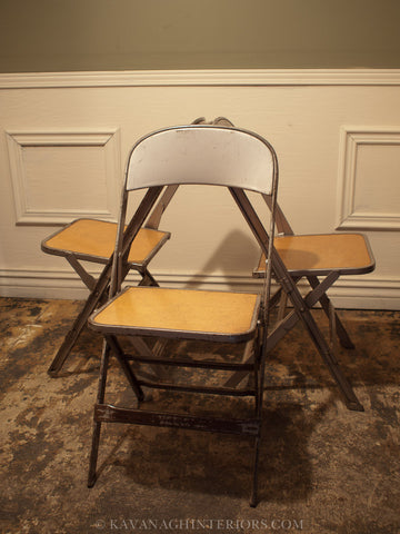 Clarin Mfg Co. Industrial Folding Chairs