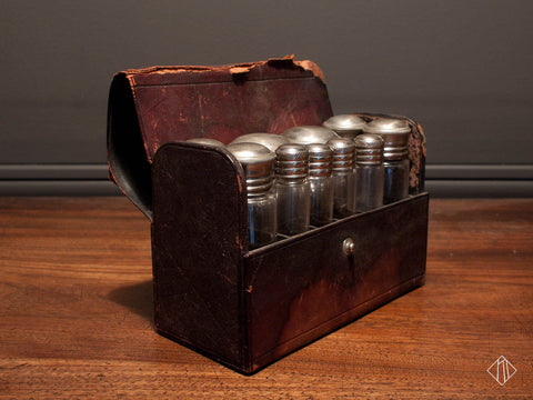 Leather Apothecary Field Kit