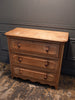 Antique Canadian Pine Chest Of Drawers