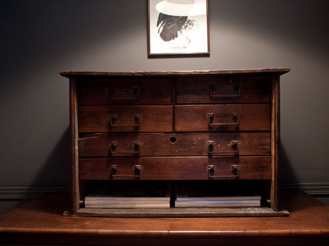 Industrial Wood Tool Drawers